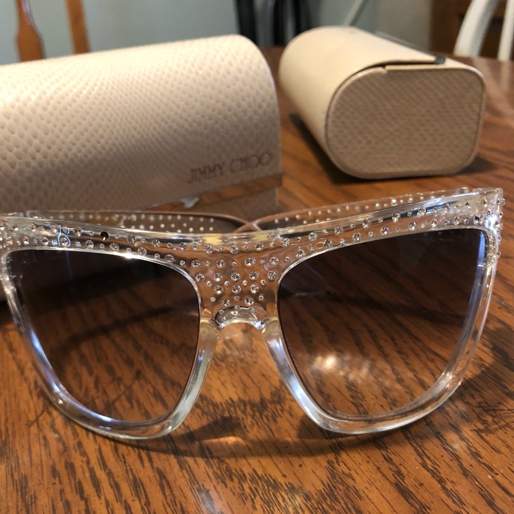 Authentic jimmy choo sunglasses